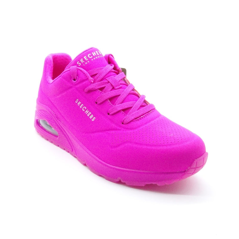 Uno Night Shades Skechers Pink Neon 73667 UNO NIGHT SHADES HOT