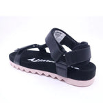 SANDAL TOOTH WEDGE - BLACK PINK