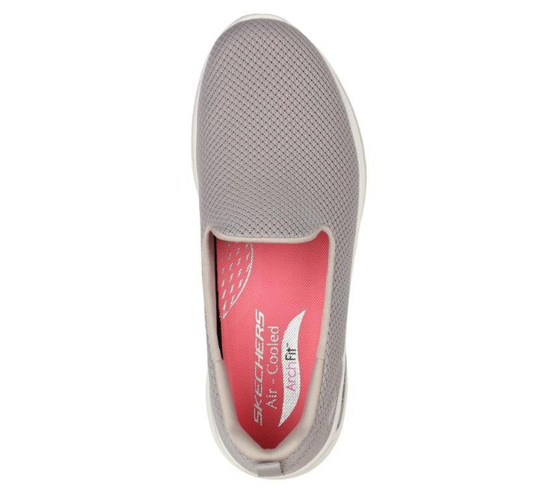 124401 GO WALK ARCH FIT GRATEFUL - TAUPE/CORAL
